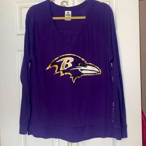 🖤💜🏈 VS PINK ‘RAVENS BABY’ Tee 🏈💜🖤